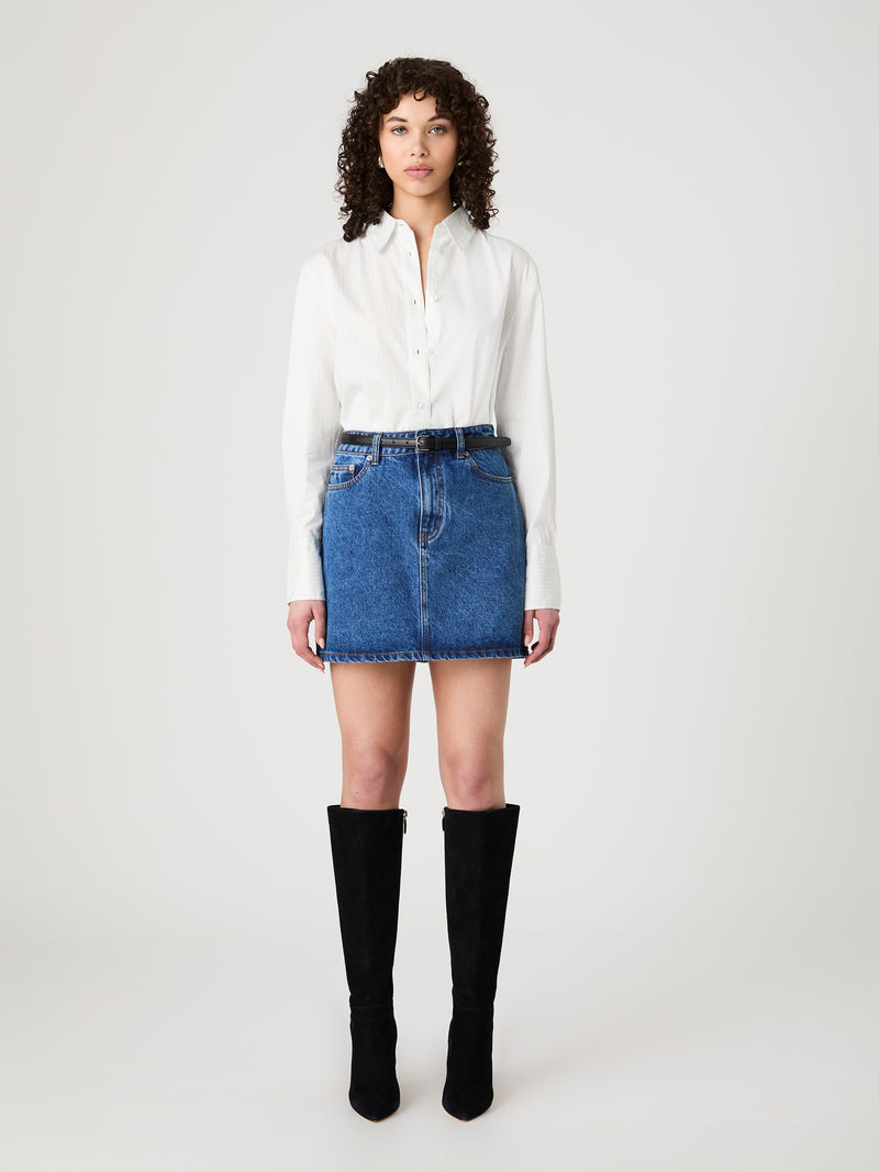 Dallas Denim Mini Skirt
