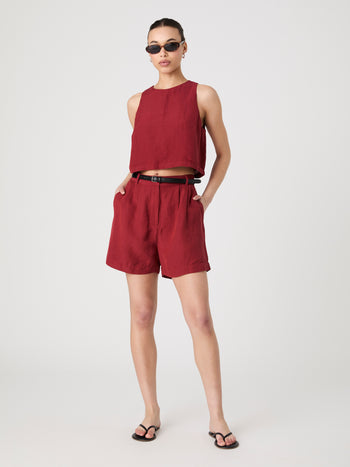 Birdie Linen Walking Short