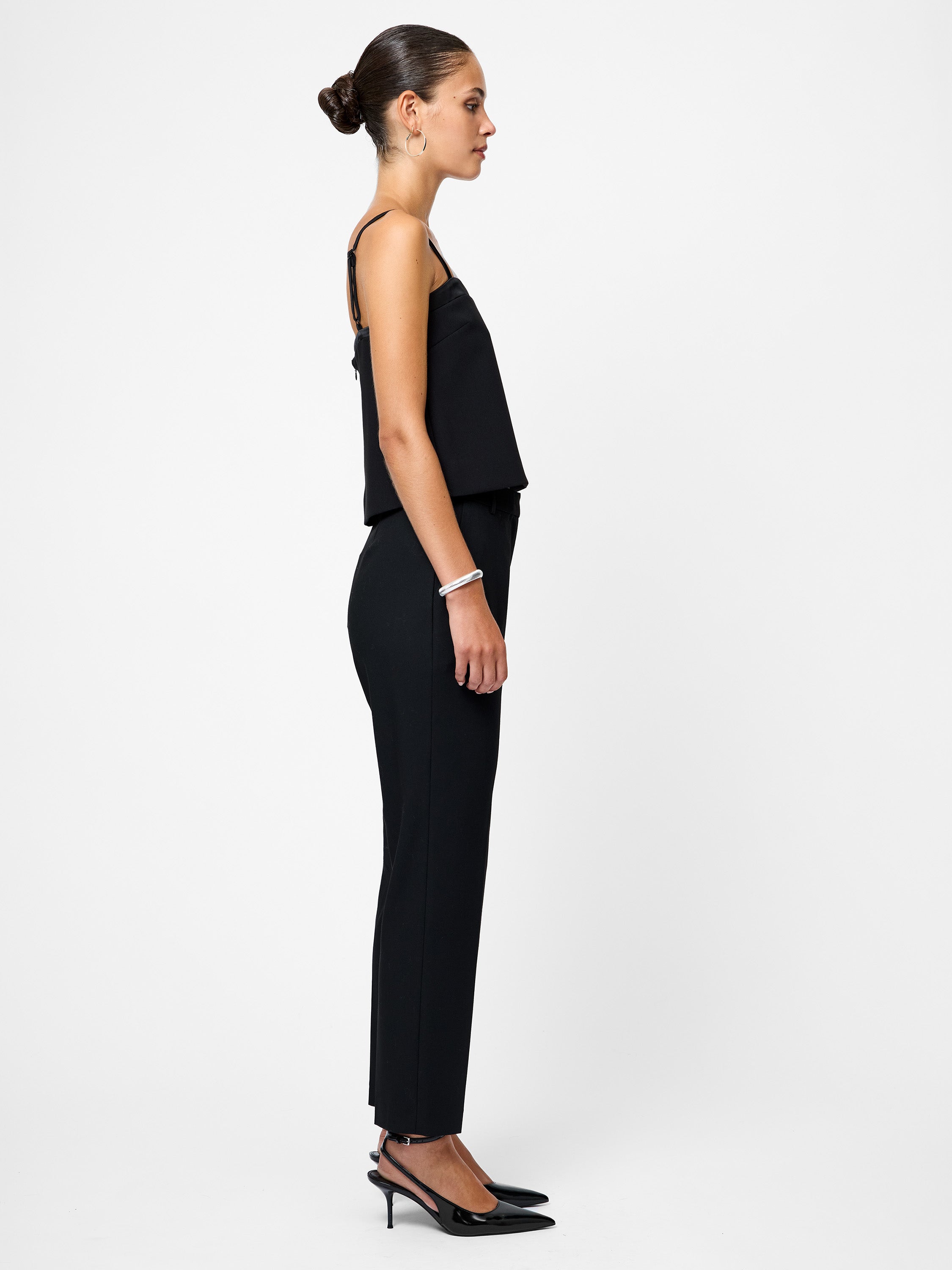 Azra Carey Peekaboo Strappy Top