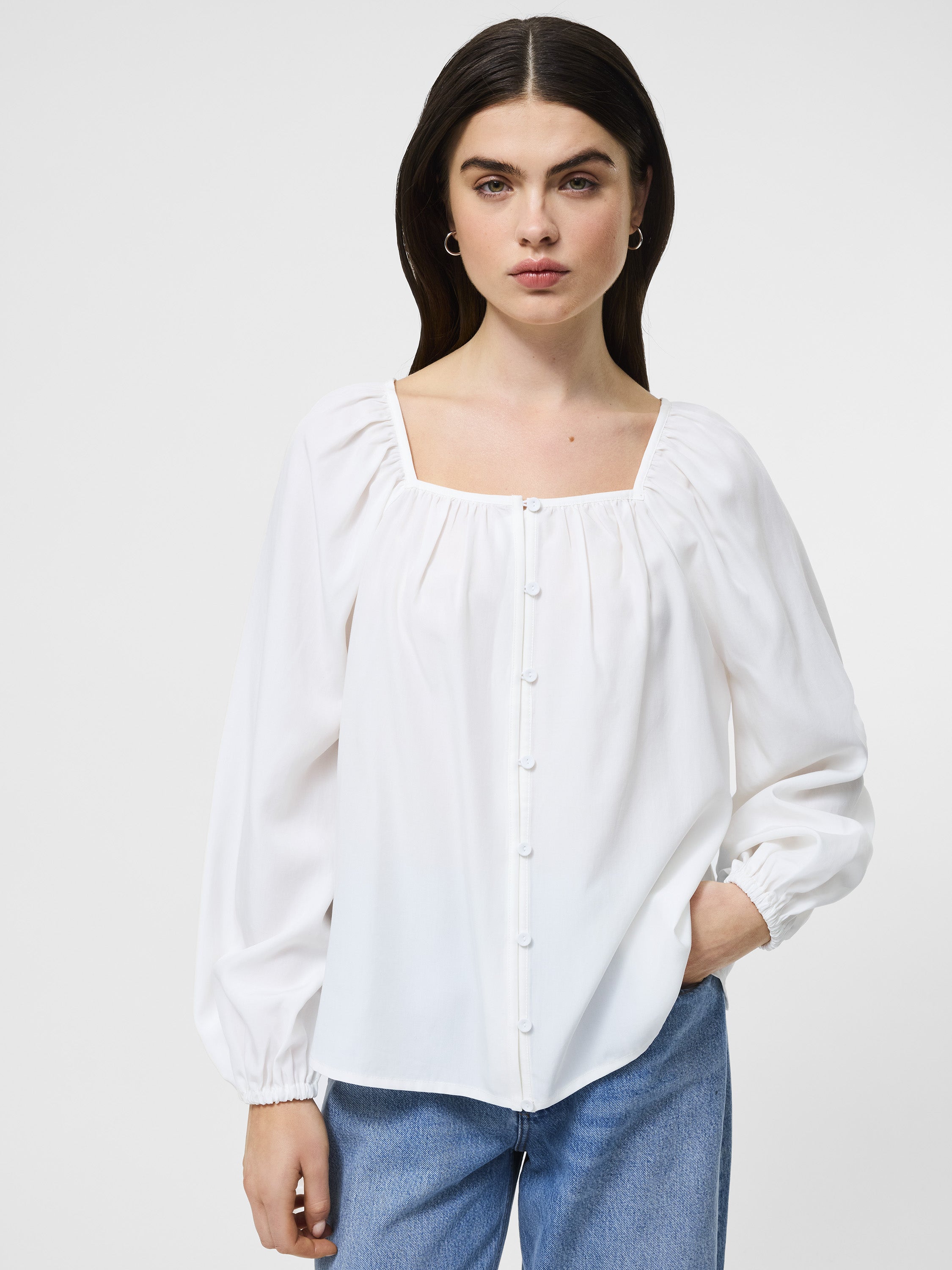 Balloon Sleeve Shirt