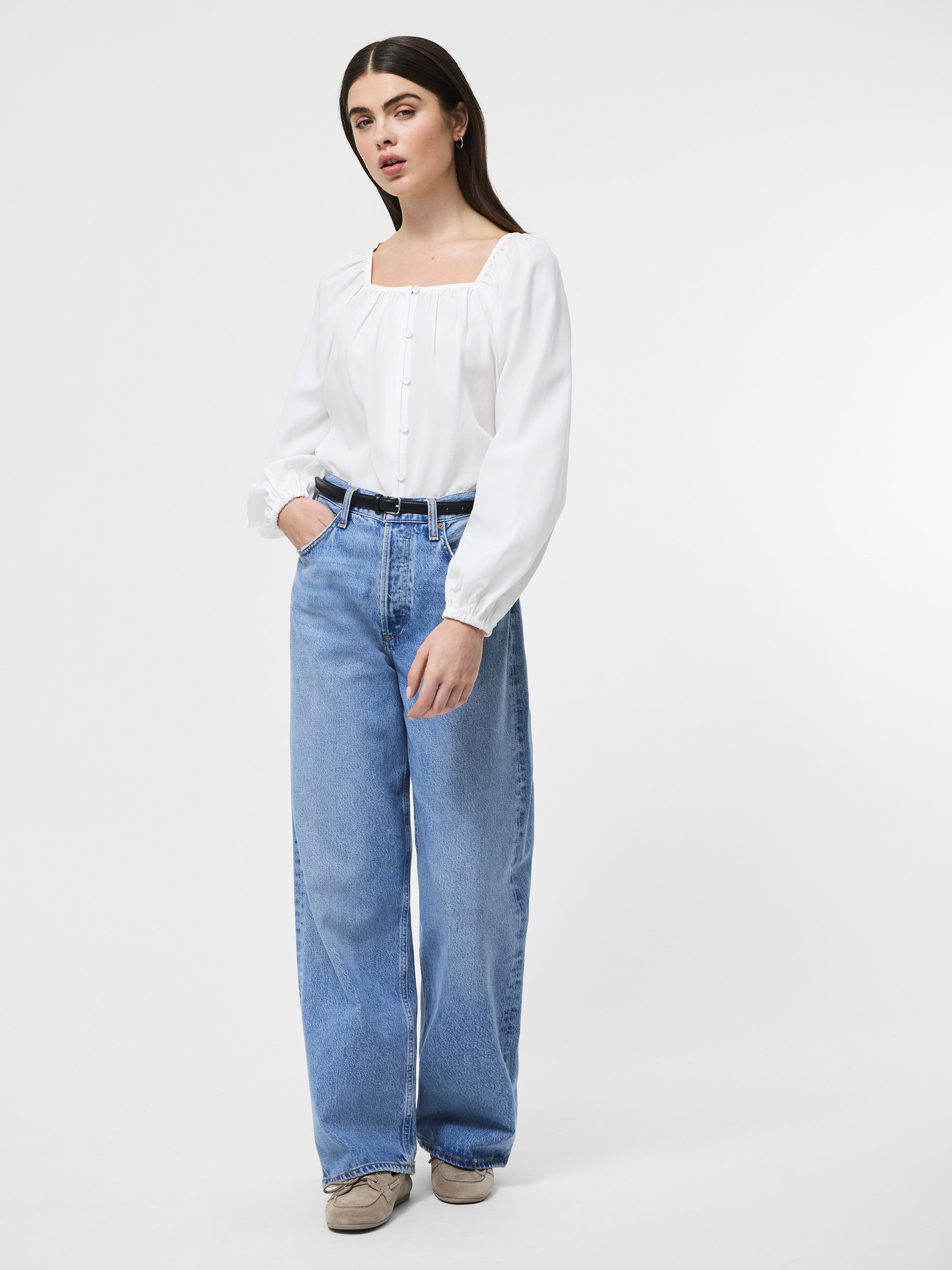 Balloon Sleeve Shirt