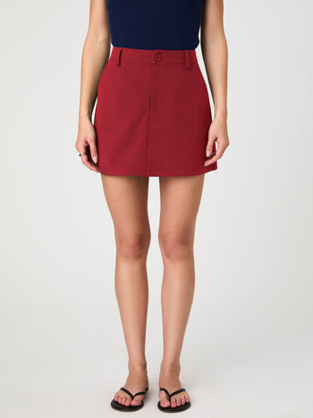 Azra Twill Mini Skort