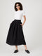 Birdie Linen Midi Skirt
