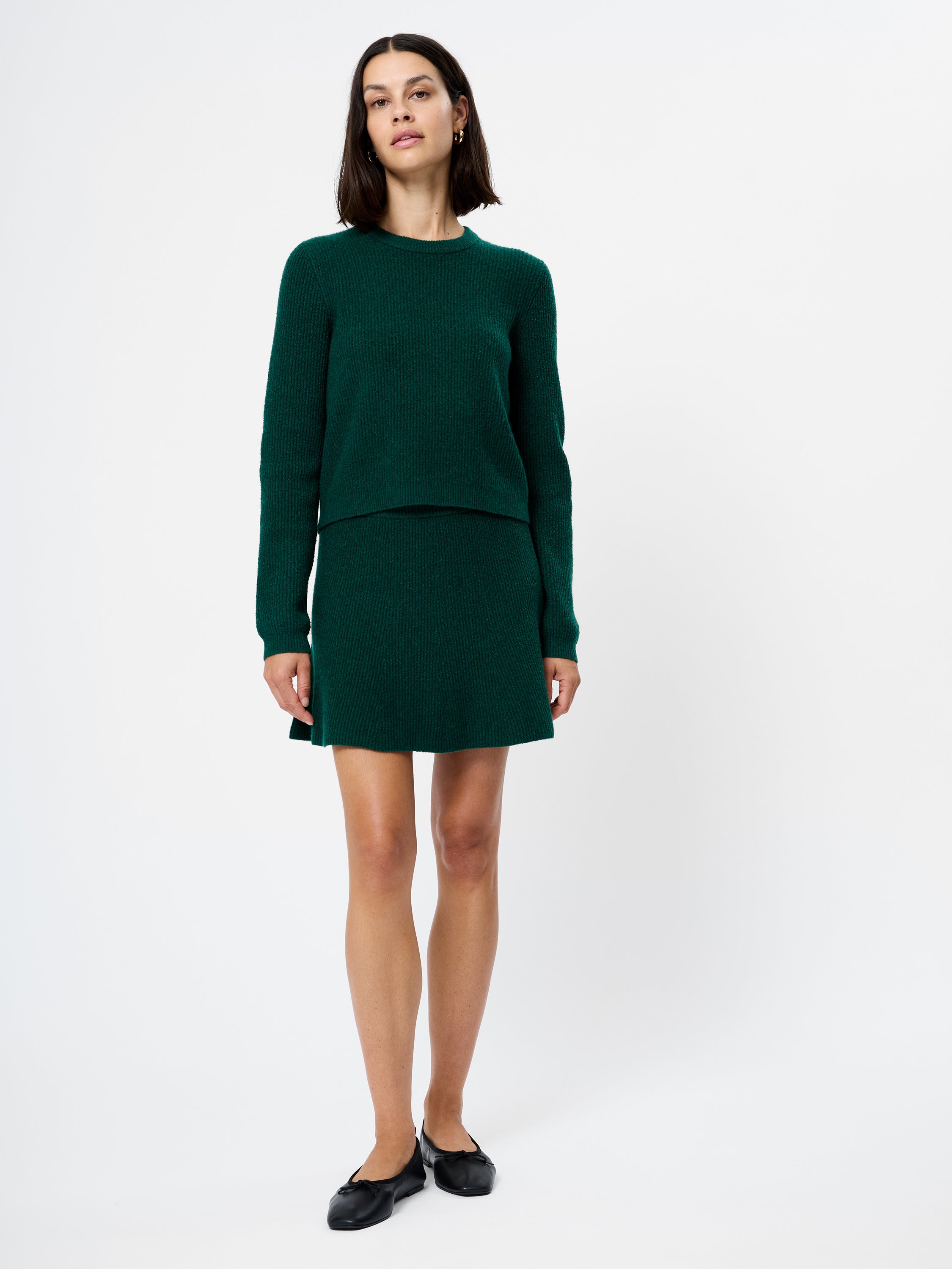 Vhari Knit Mini Skirt