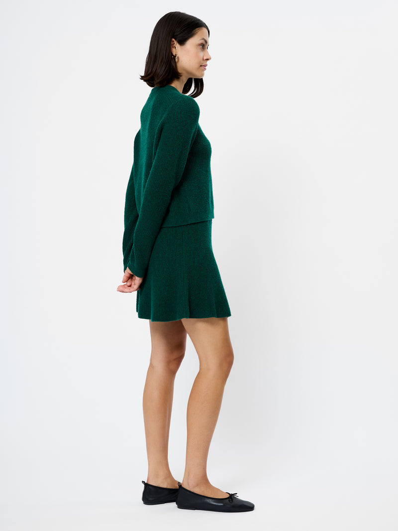 Vhari Knit Mini Skirt