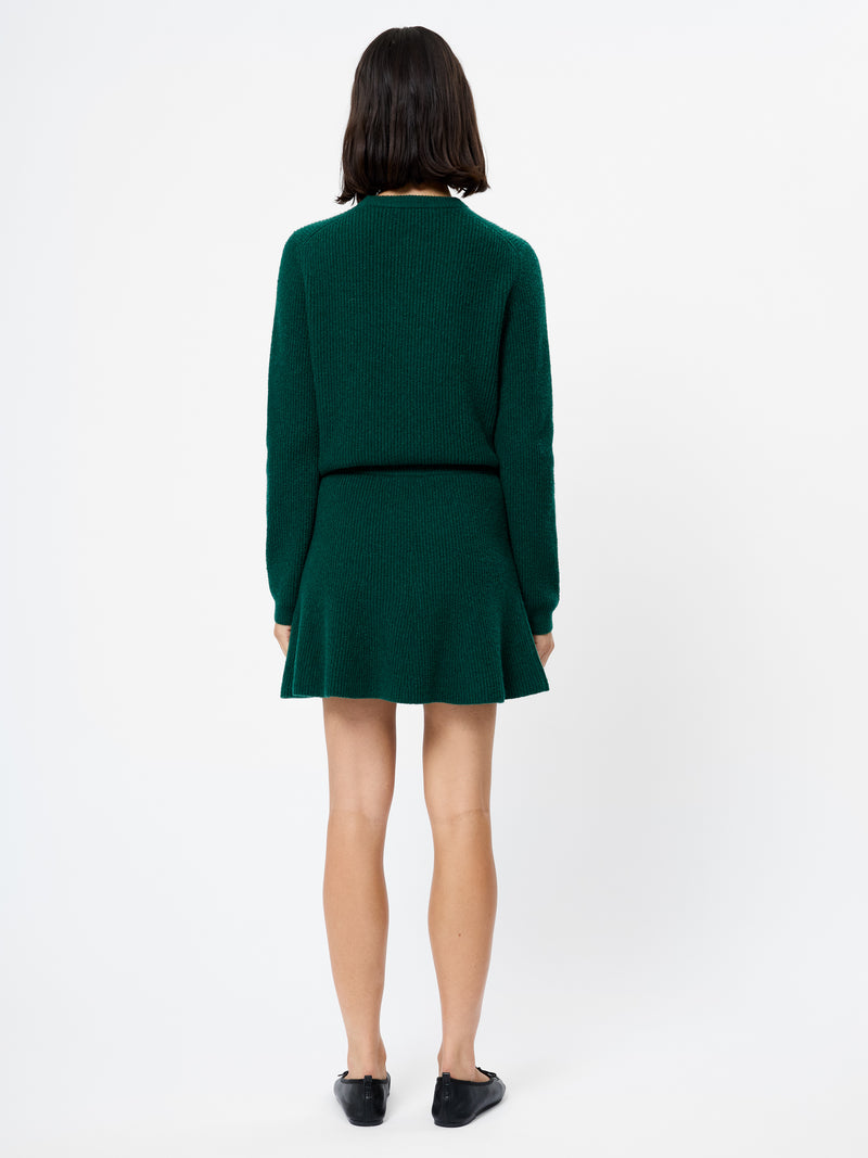 Vhari Knit Mini Skirt