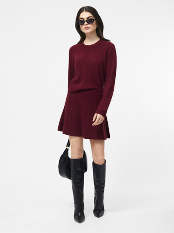 Vhari Knit Mini Skirt