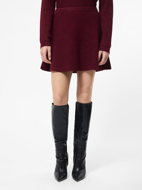 Vhari Knit Mini Skirt