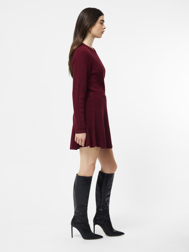 Vhari Knit Mini Skirt