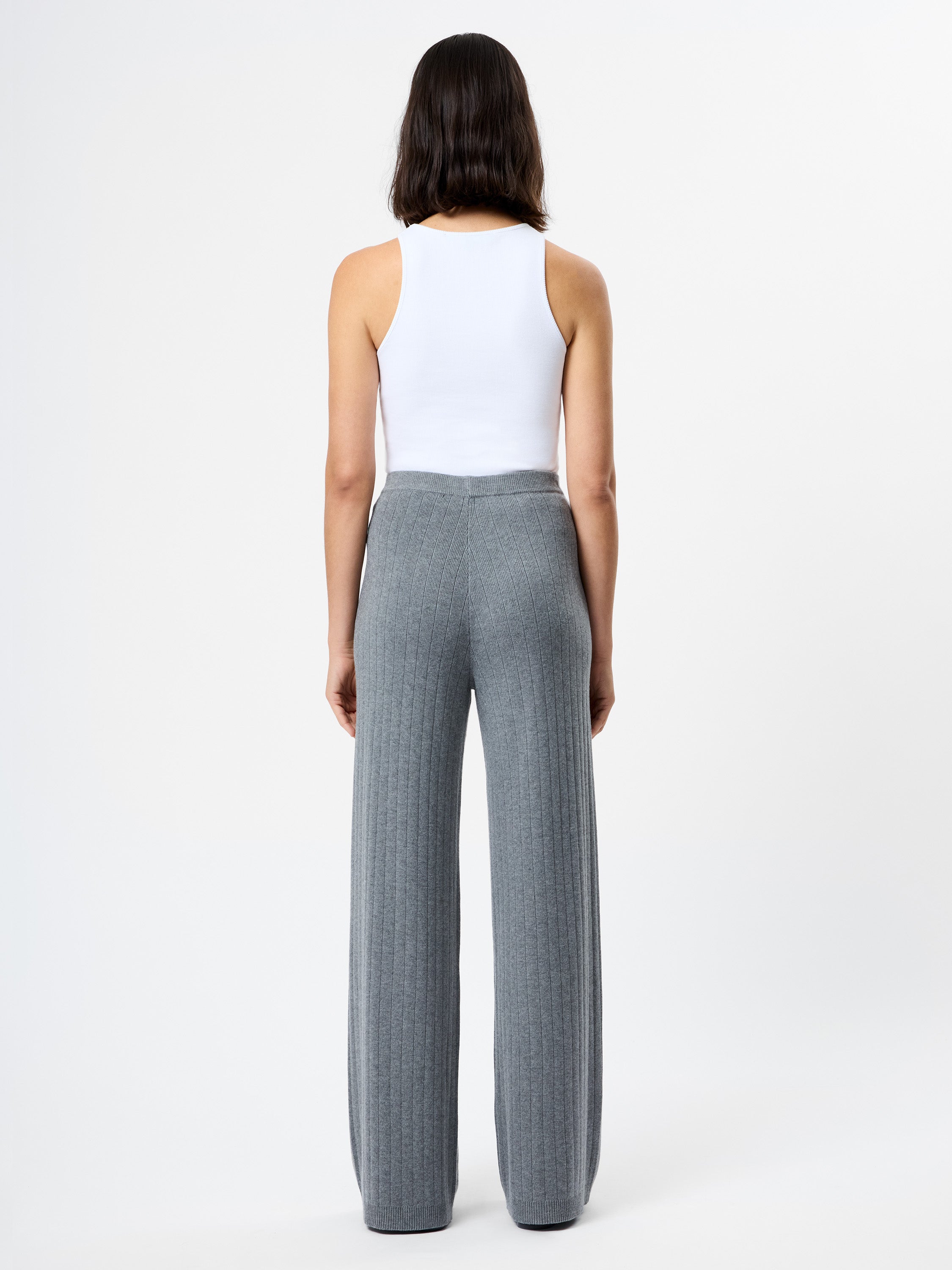 JAVIER KNIT WIDE LEG PANT VIEW 5 | Sale