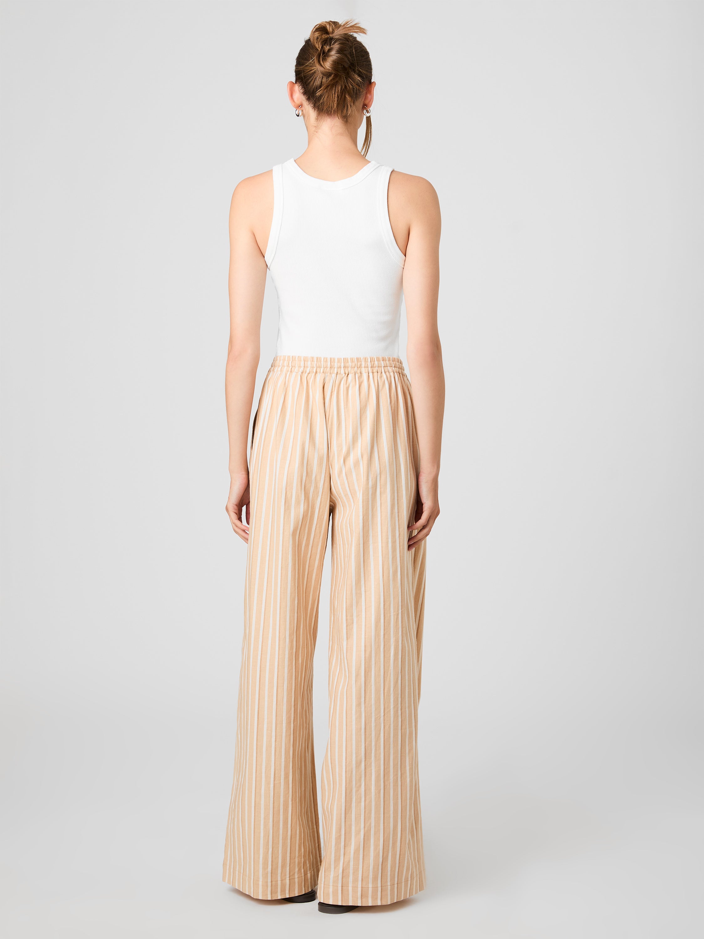 ASPEN LINEN DRAWSTRING PANTS VIEW 5 | Pants