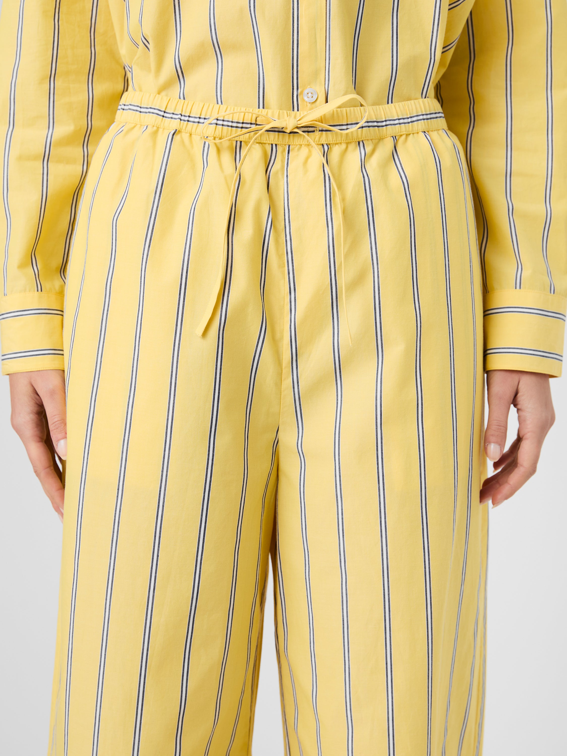 RHODES POPLIN NICO STRIPE DRAWSTRING PANT VIEW 4