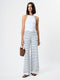 Marley Knit Striped Wide Leg Pant