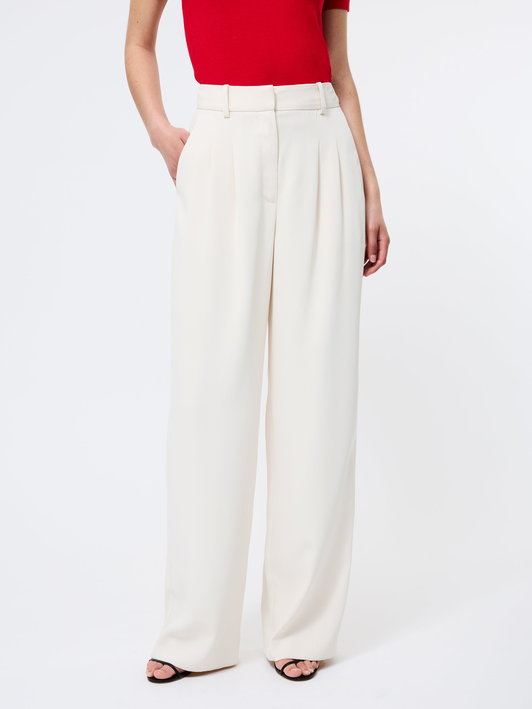 Harry Suiting Trousers Classic Cream | French Connection US