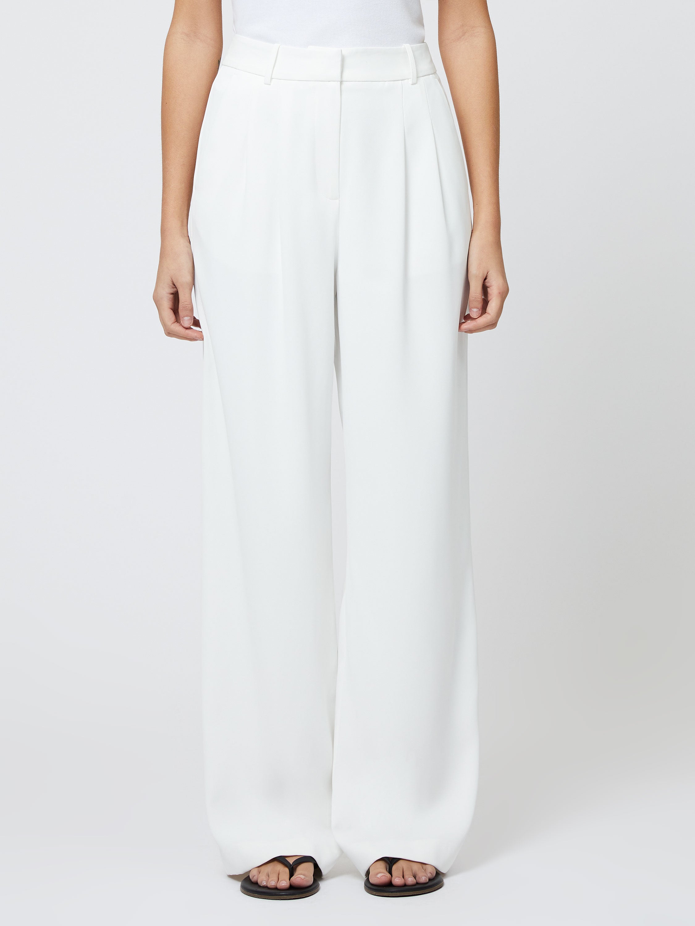 Harry Suiting Trouser Summer White | French Connection US Harry Suiting Trouser Summer White | French Connection US