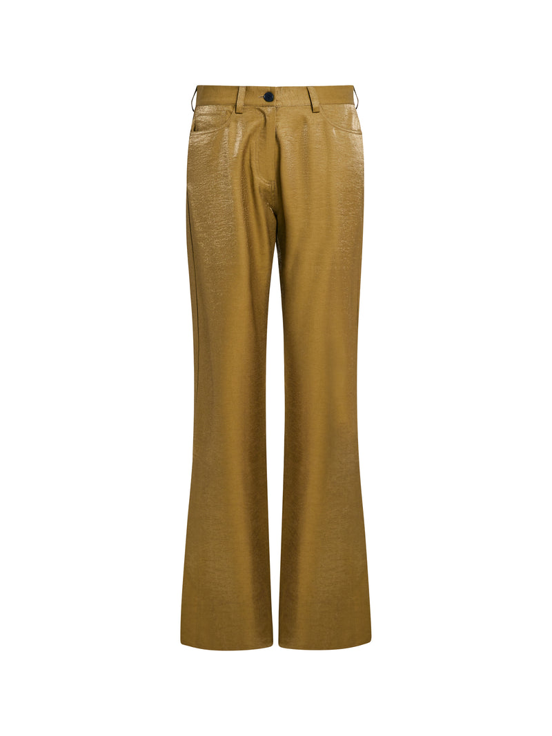 Cammie Shimmer US Nutria Trousers Connection French Flare 