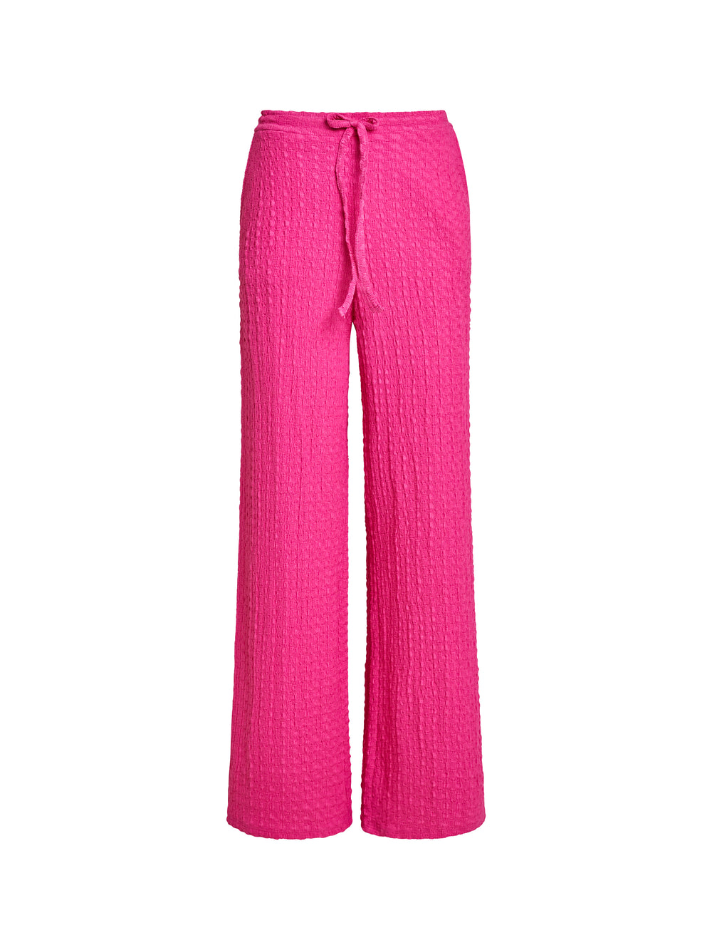Tash Textured Pants Fuchsia | French Connection US