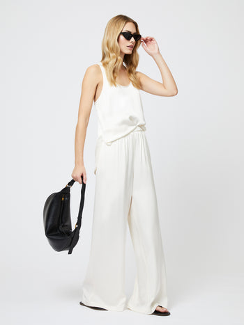 Ennis Satin Elasticated Trouser