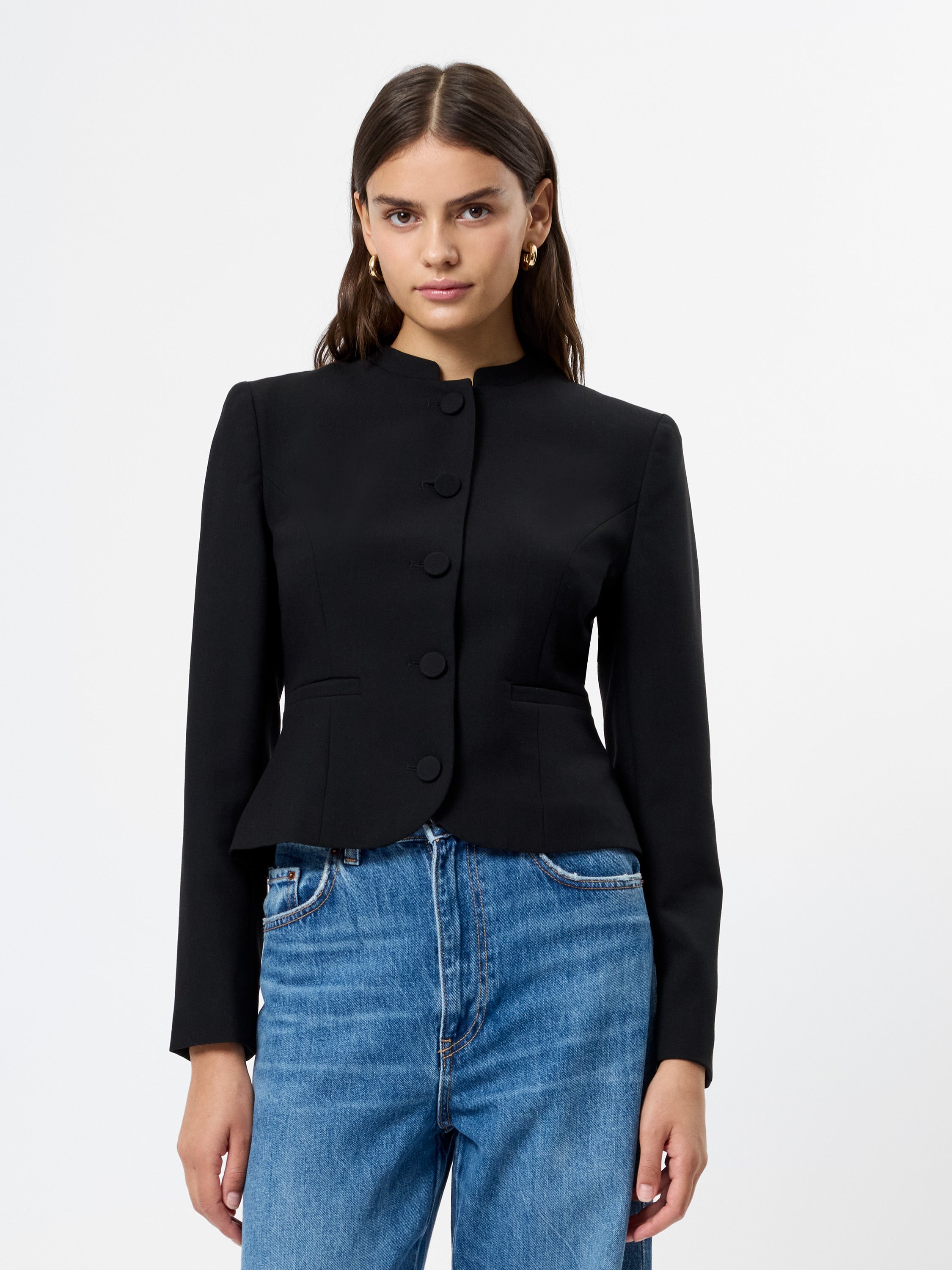 AZRA TWILL SLIM FIT JACKET View 1 | Products