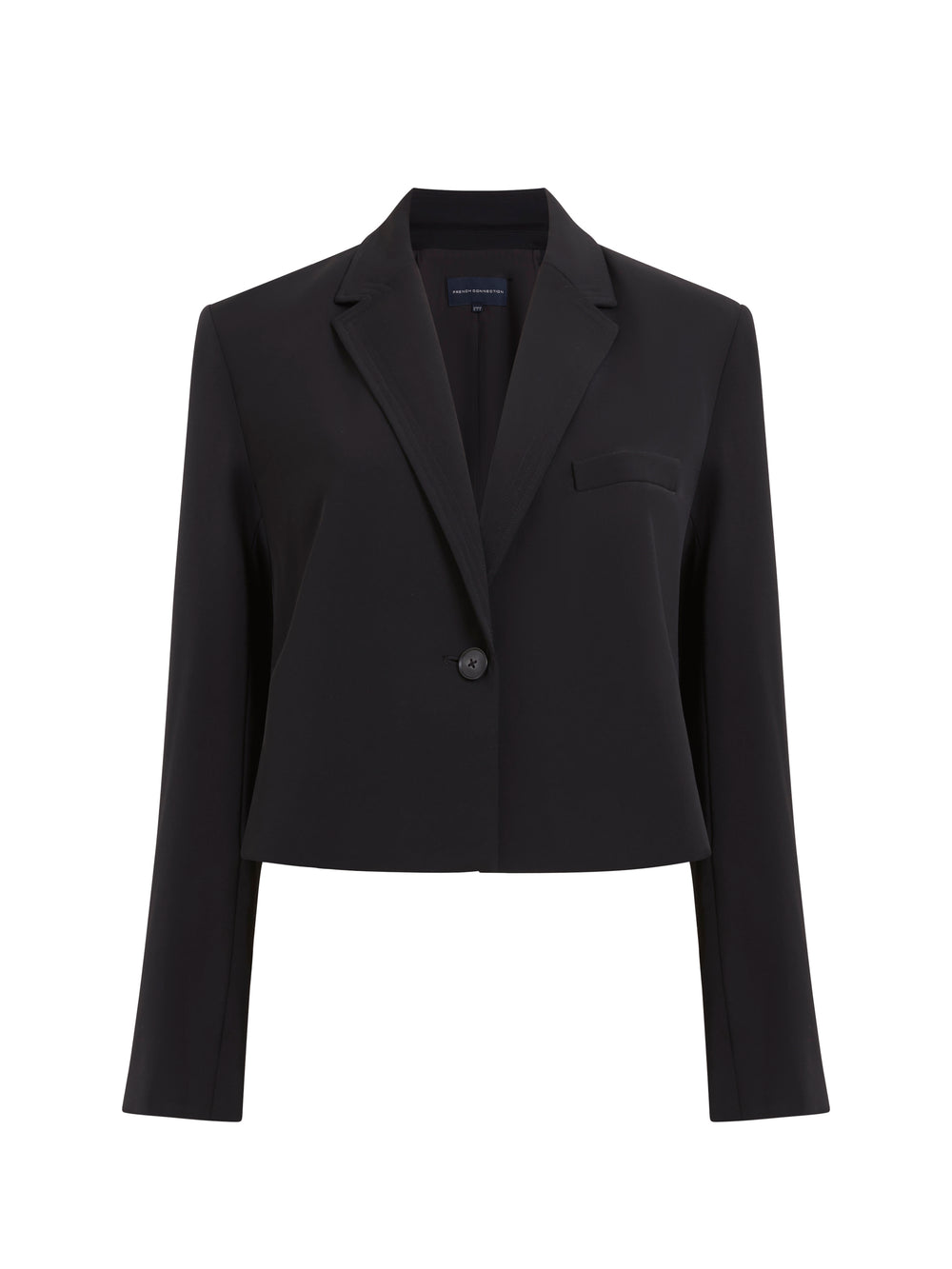 Harry Suiting Cropped Blazer Blackout | French Connection US