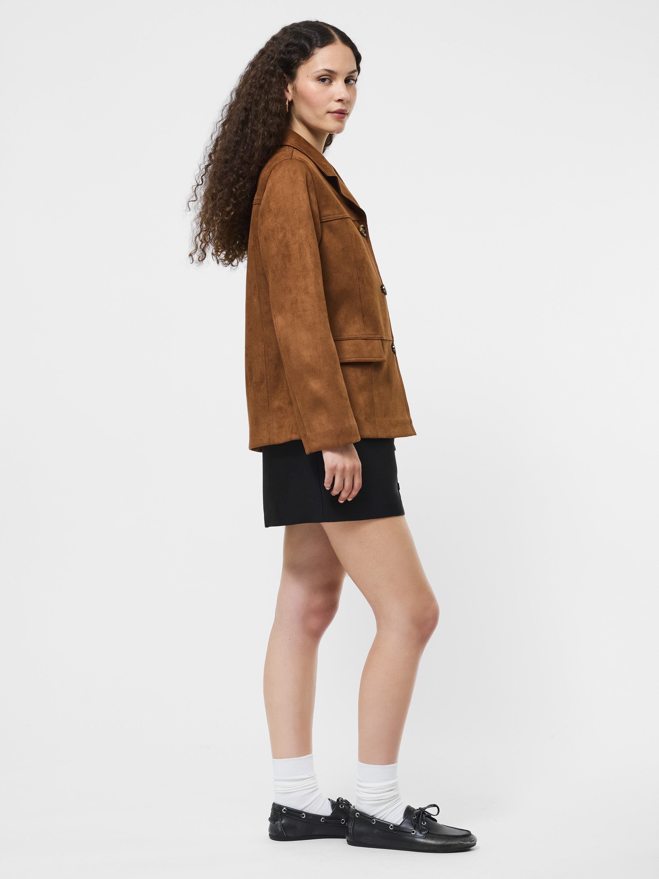 Laney Faux Suede Jacket