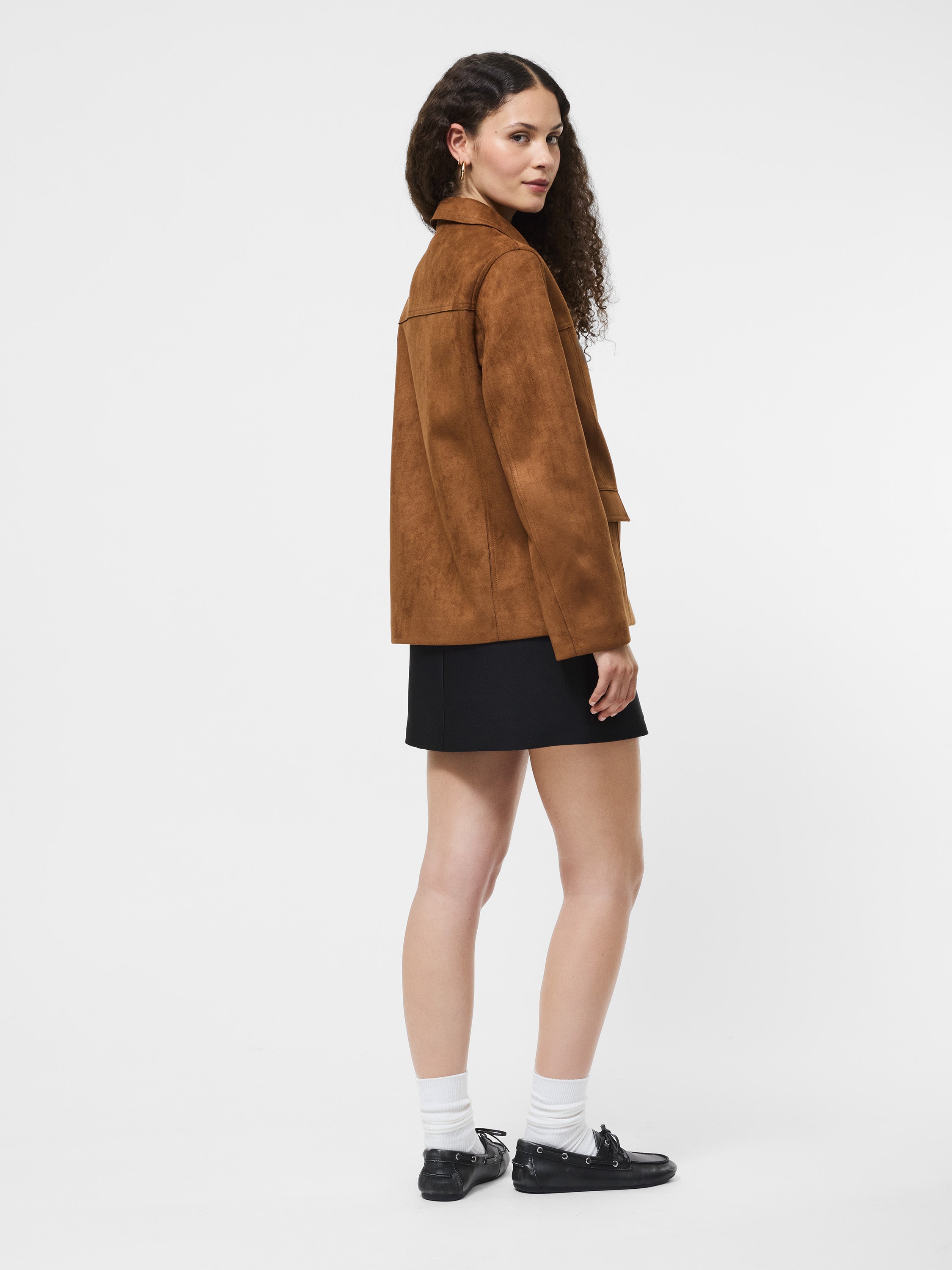 Laney Faux Suede Jacket