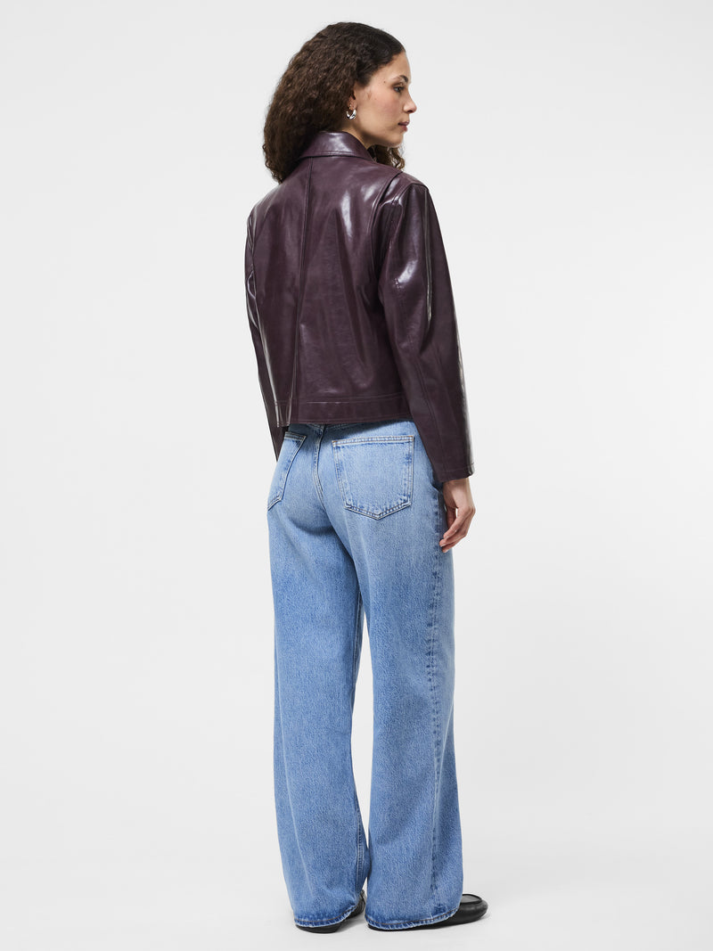 Kayleigh Vegan Leather Jacket