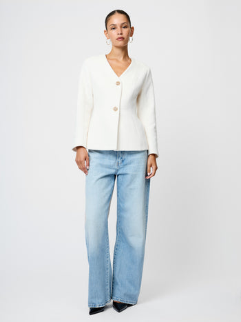 Textured Boiled Wool Jacket