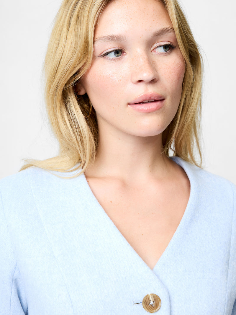 Textured Boiled Wool Jacket