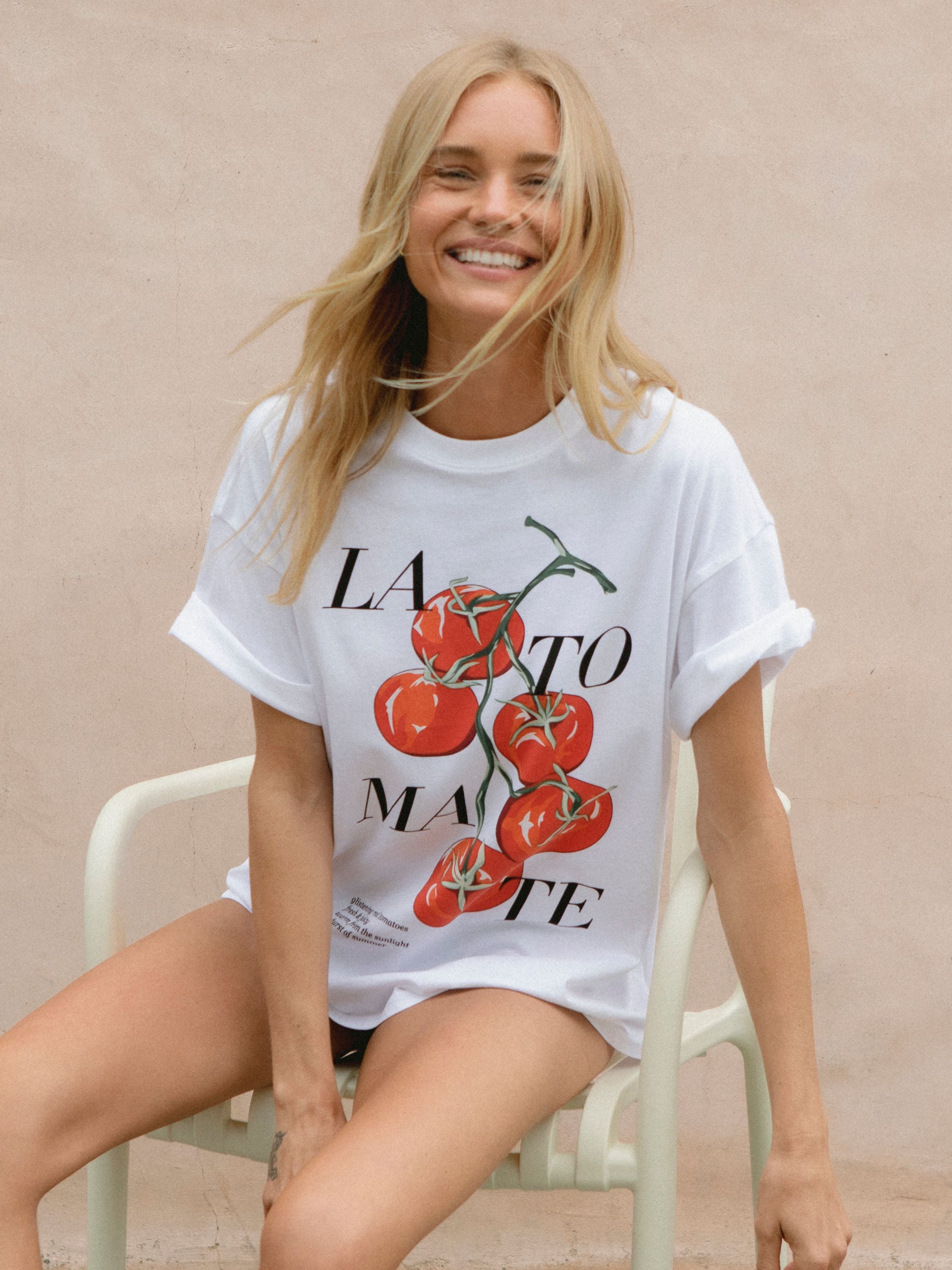 LA TOMATE OVERSIZED TEE View 1 | Women's Shop All