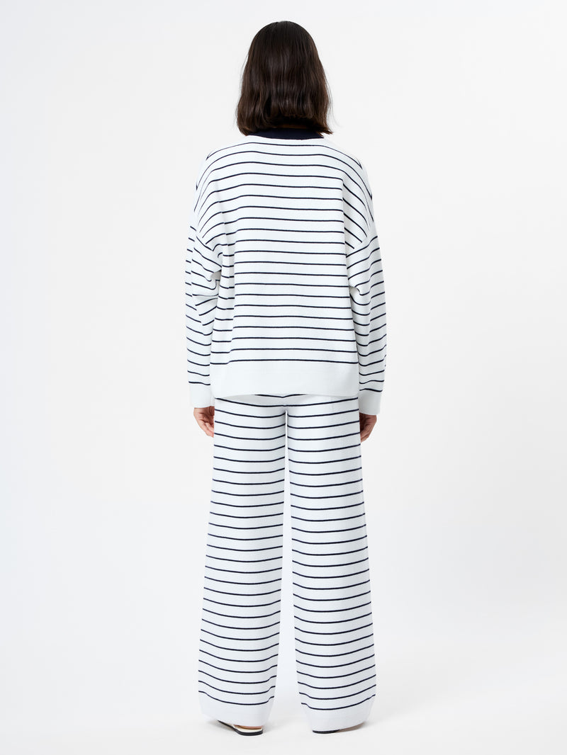 Marley Knit Striped Crew Neck