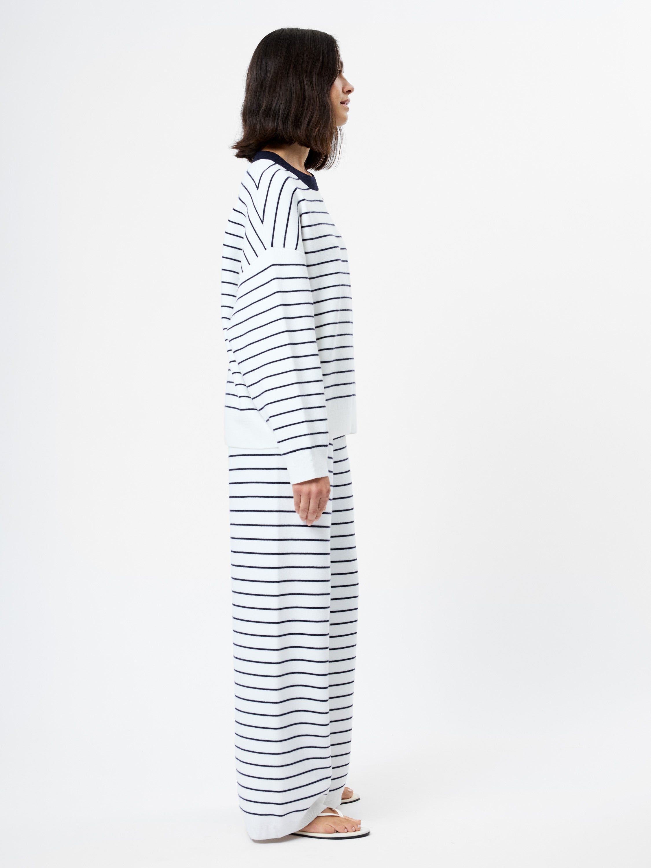 MARLEY KNIT STRIPED CREW NECK VIEW 4
