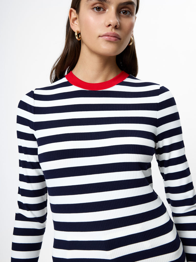 Esmae Rib Knit Crewneck Top