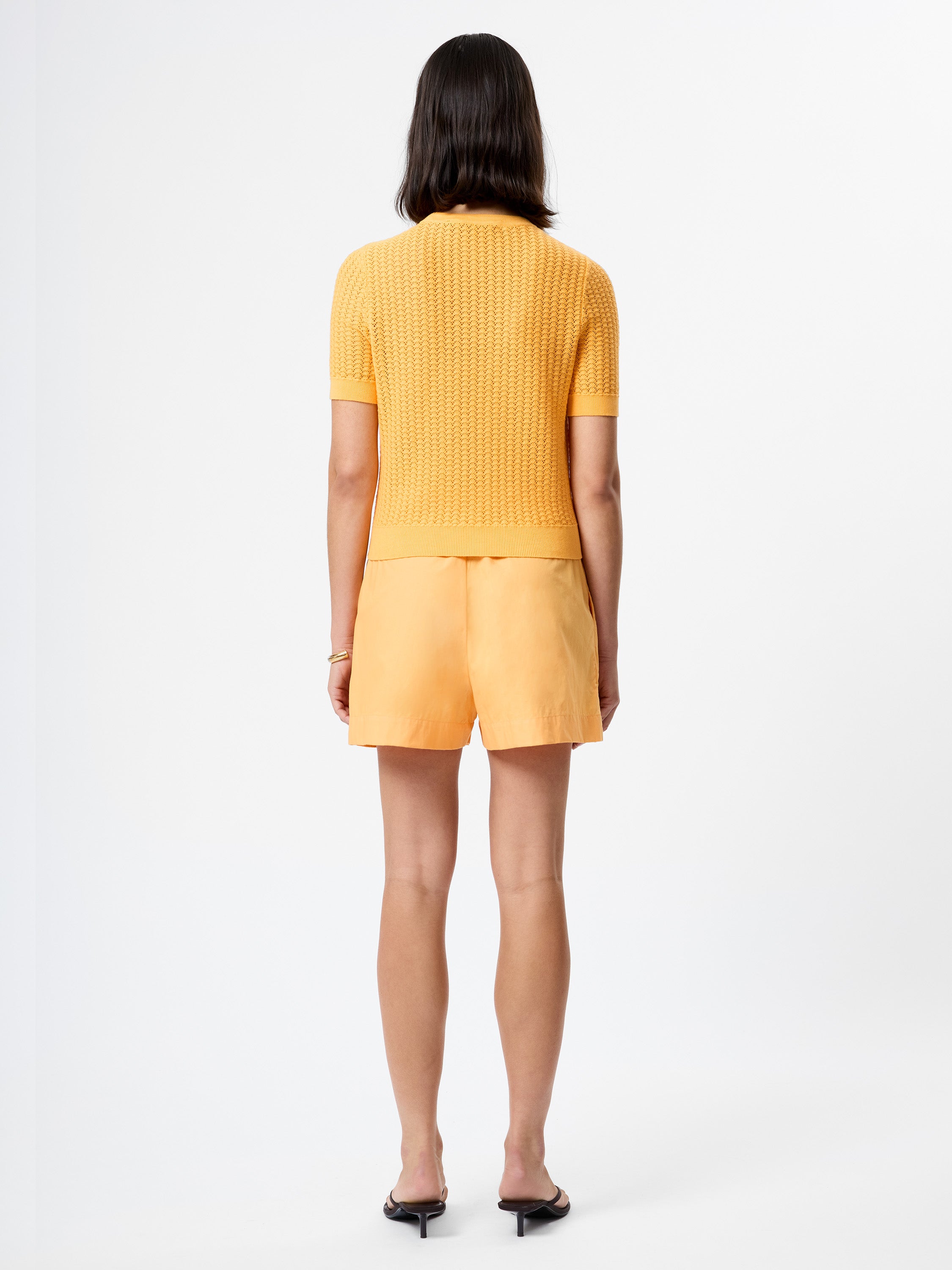 MOZART SCALLOP SHORT SLEEVE TOP VIEW 5 | Sample Orders