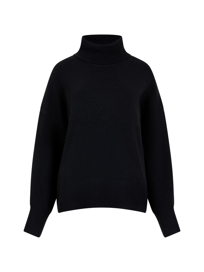 Vhari Turtleneck Sweater Black | French Connection US