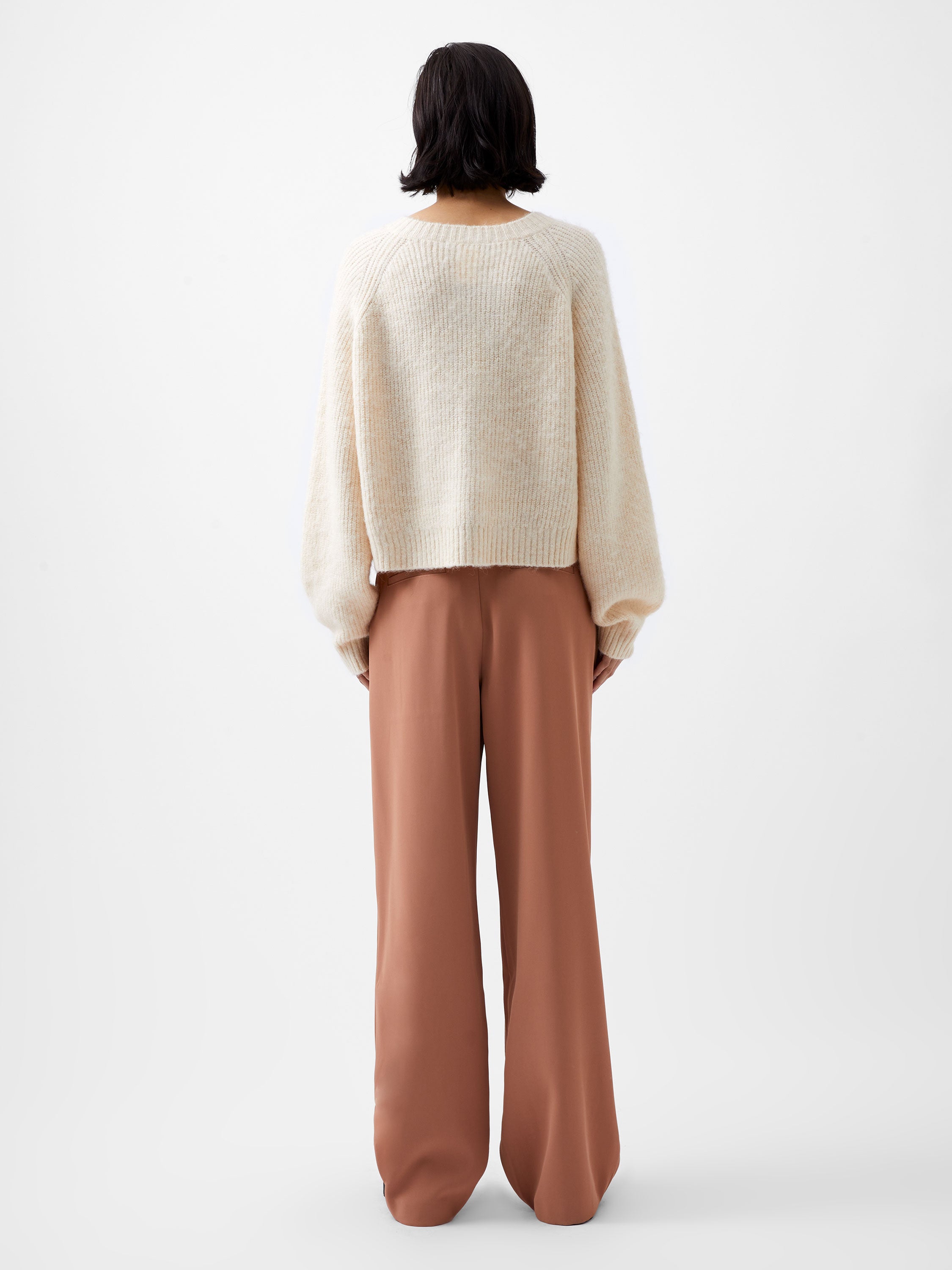 riell richeリエルリシェfluffy knit cardigan RIELLE riche