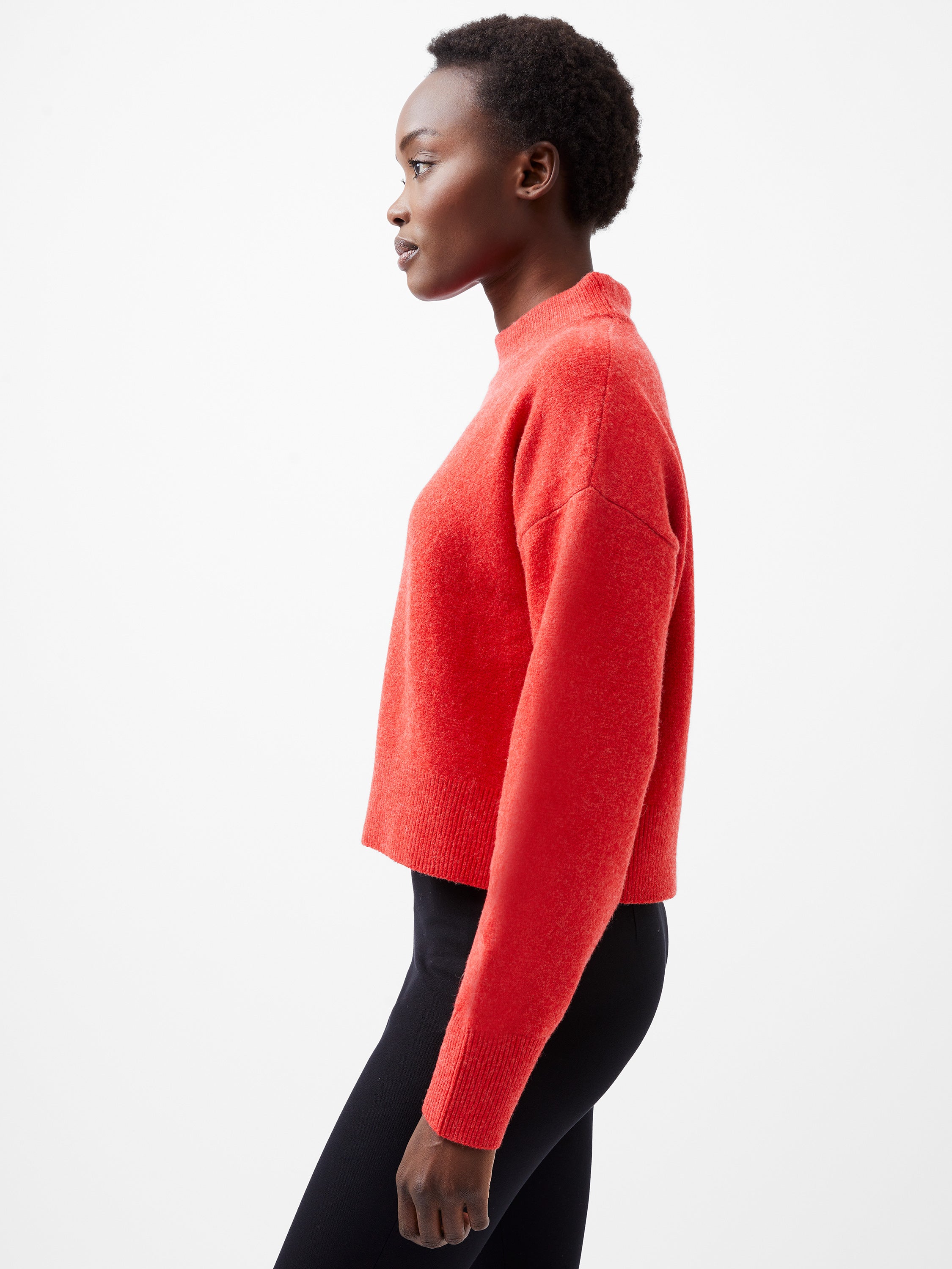 (取寄) サンクチュアリ レディース ケーブル モック ネック セーター Sanctuary women Cable Mock Neck Sweater Mars Red Women's Sanctuary Cable Mock Neck Sweater | Zappos.com