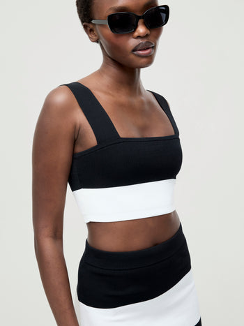 売れ筋商品|||フレンチコネクション カットソー トップス レディース Women's Gingham Crop Top Black Gingham Gingham Crop Top – Hemline Nashville