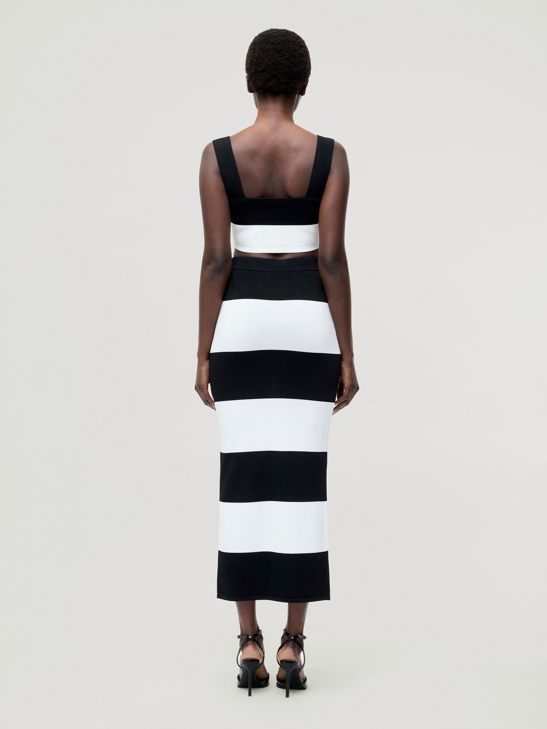 Bodycon Knit Midi Skirt
