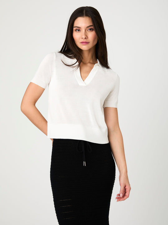 Sergio Viscose Short Sleeve Polo