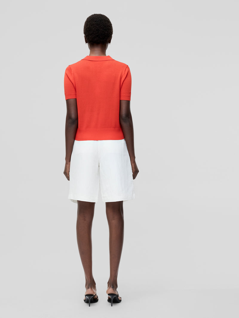 Sergio Viscose Short Sleeve Polo
