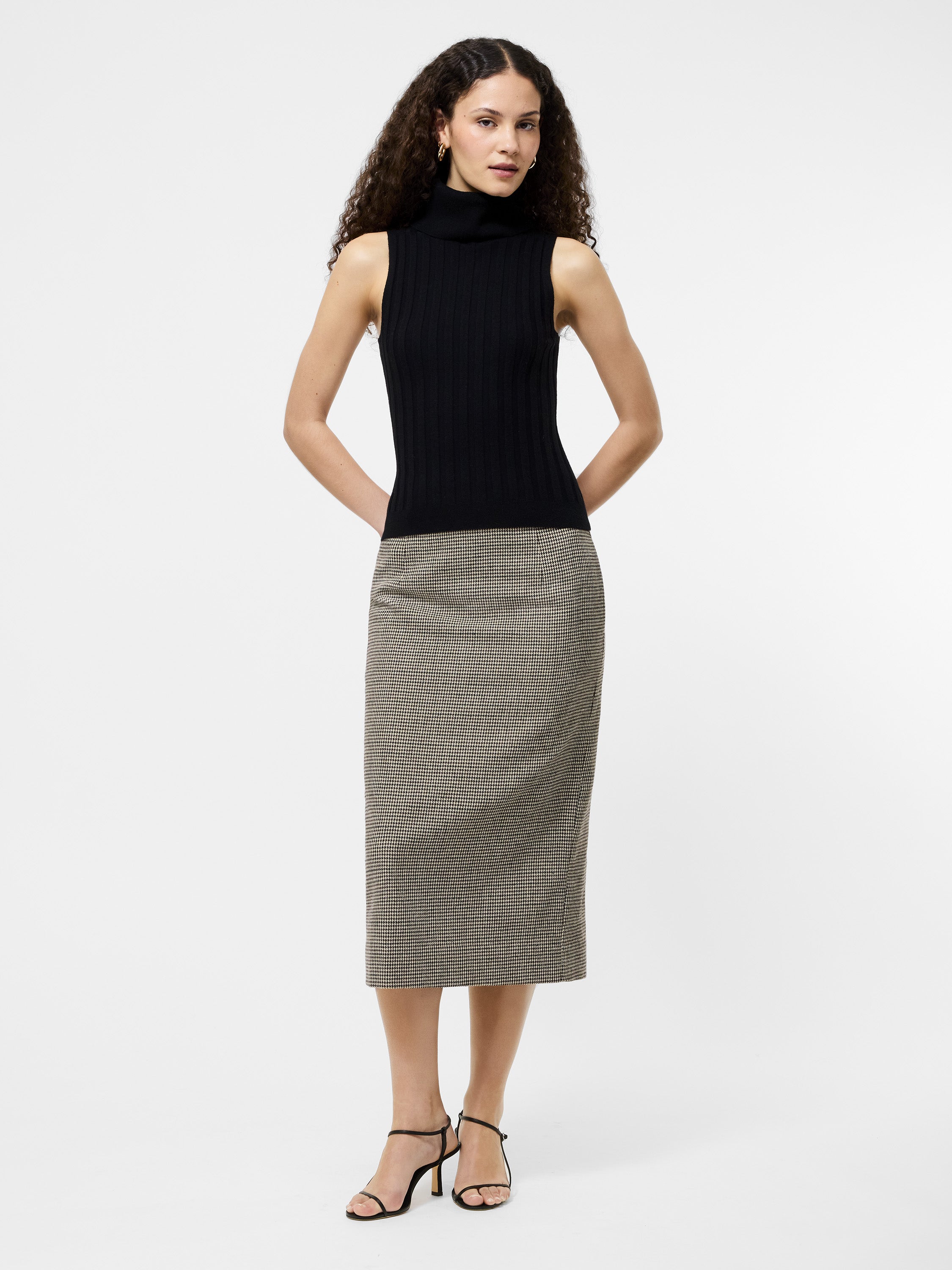 Turtleneck Tank Sweater
