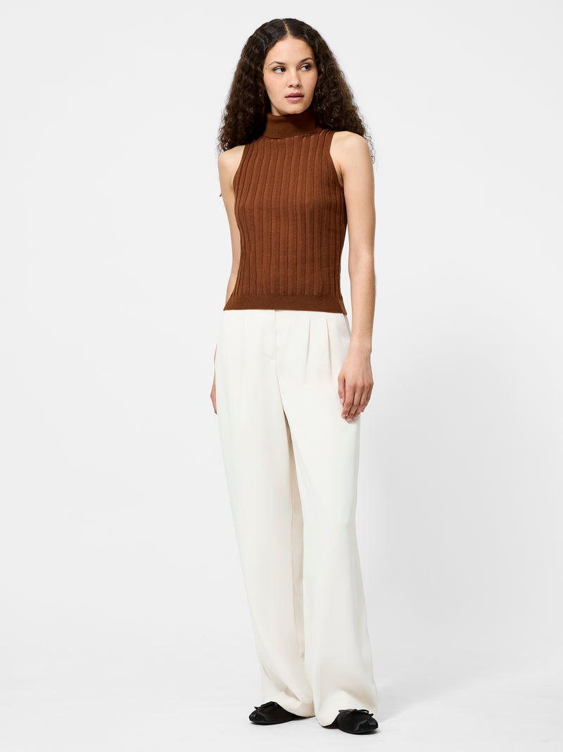 Turtleneck Tank Sweater