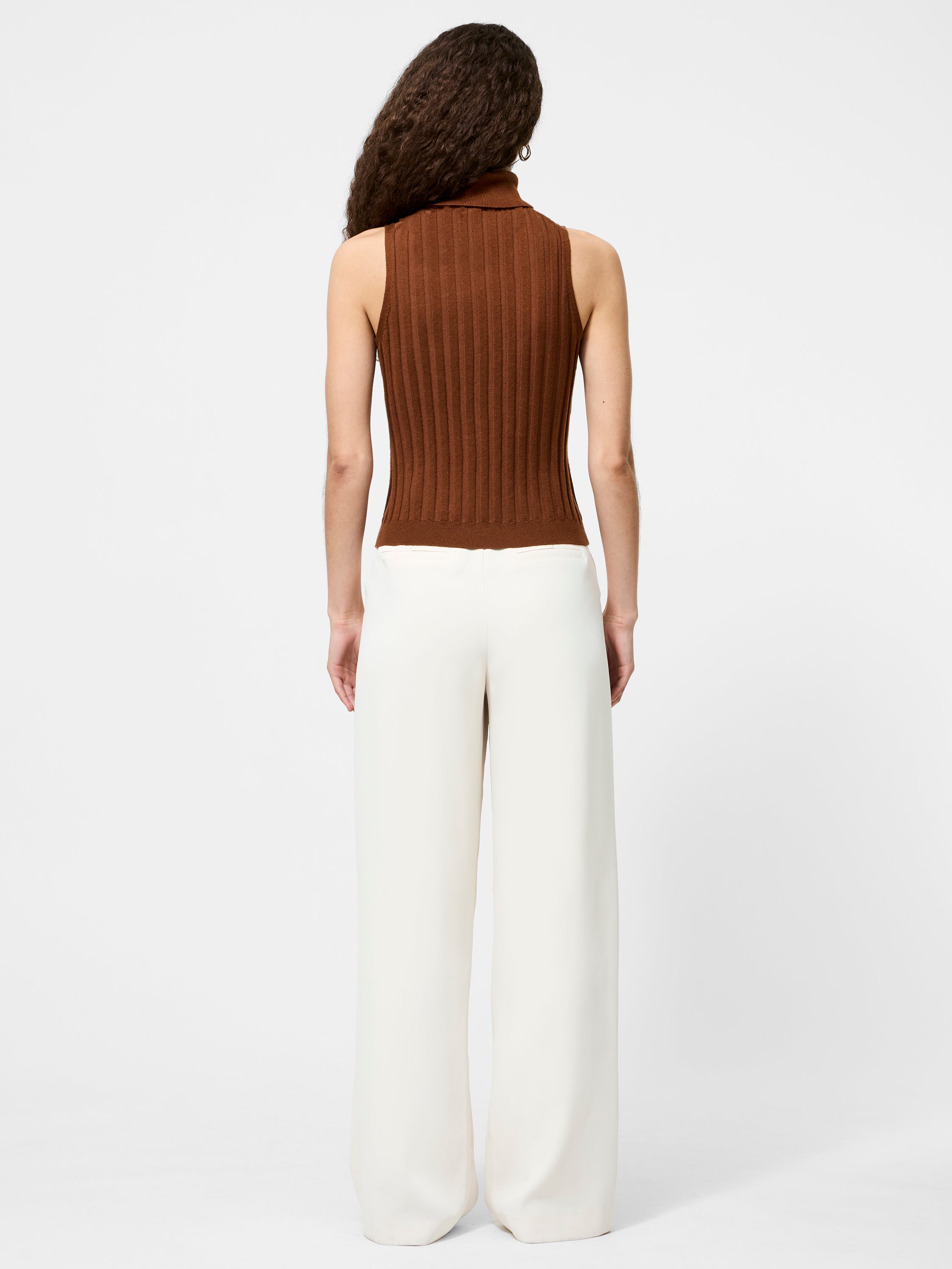 Turtleneck Tank Sweater