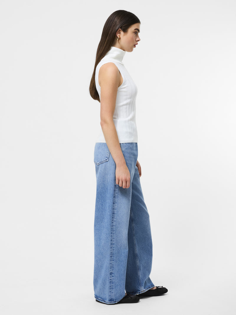 Turtleneck Tank Sweater