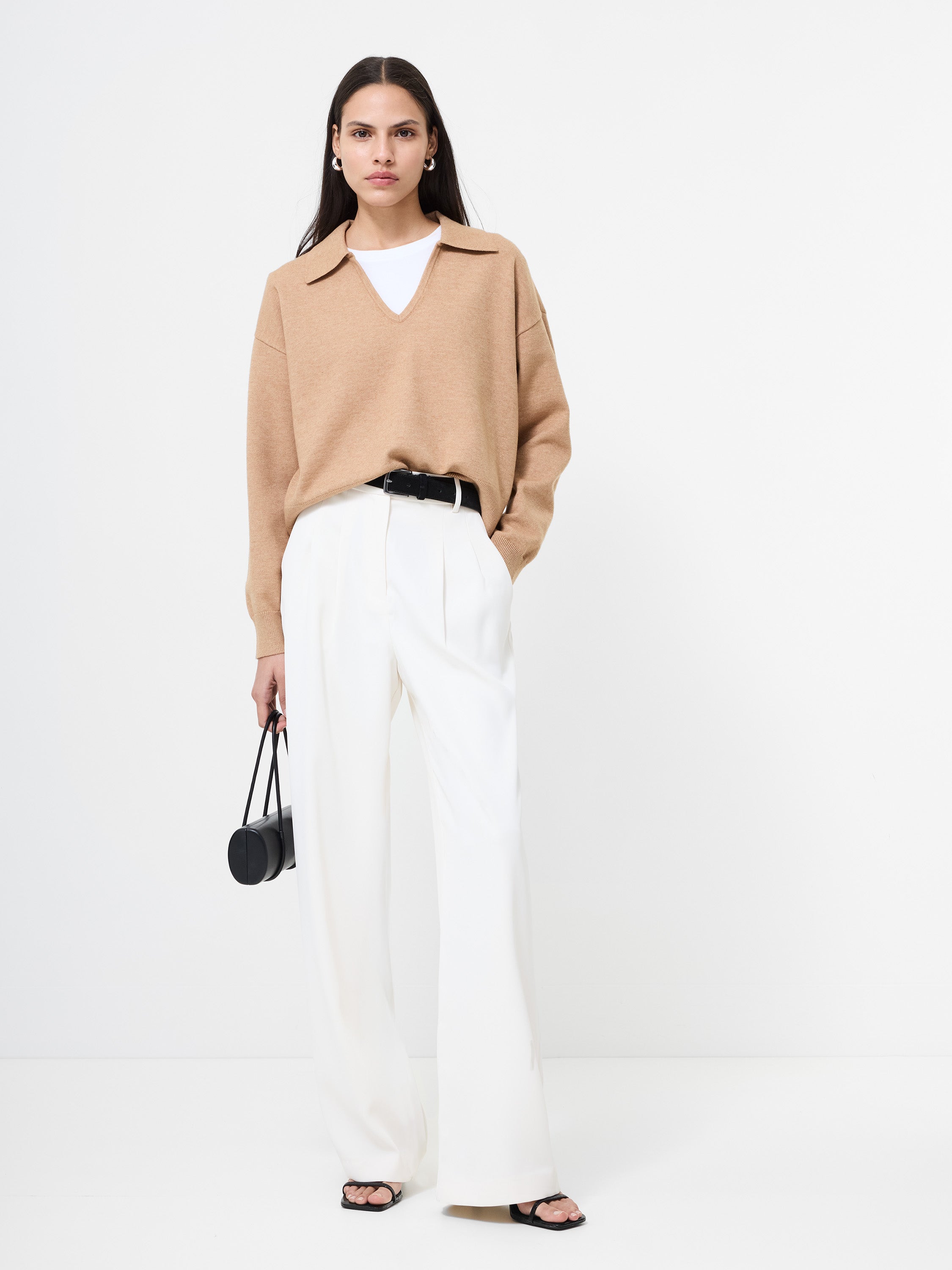 Sloane Knit Collared Pullover