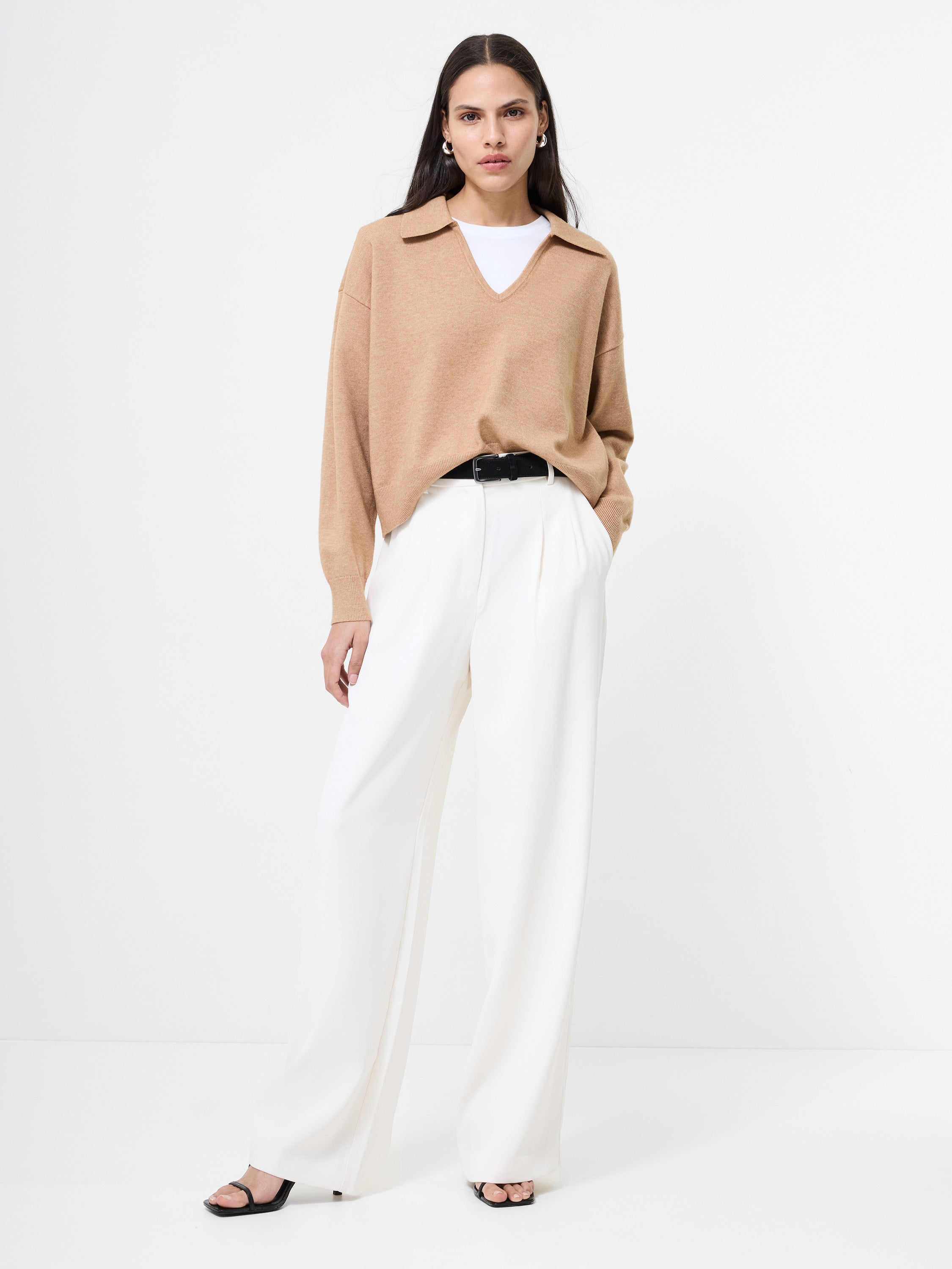 Sloane Knit Collared Pullover