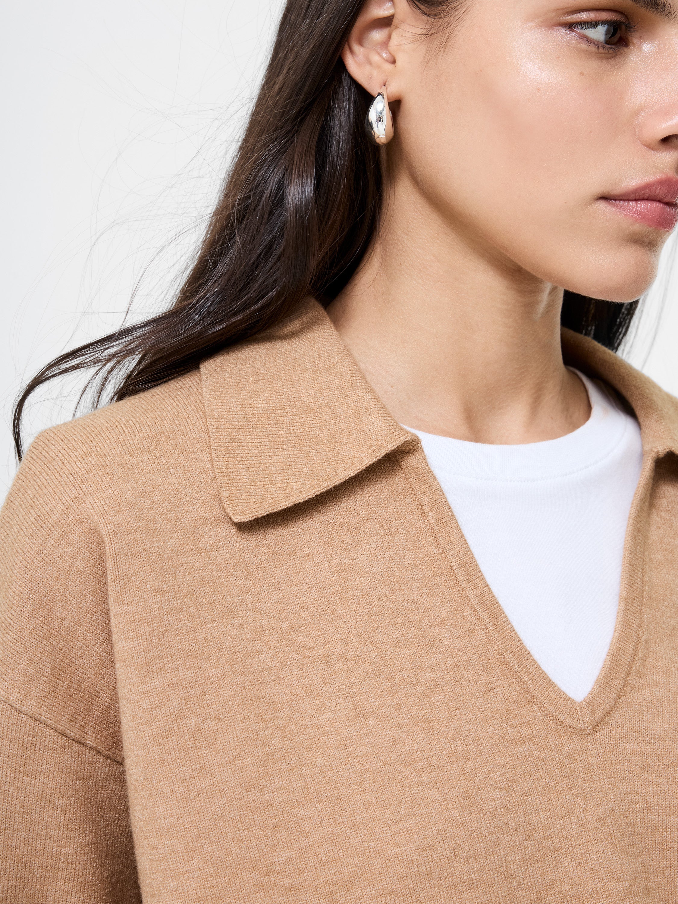Sloane Knit Collared Pullover