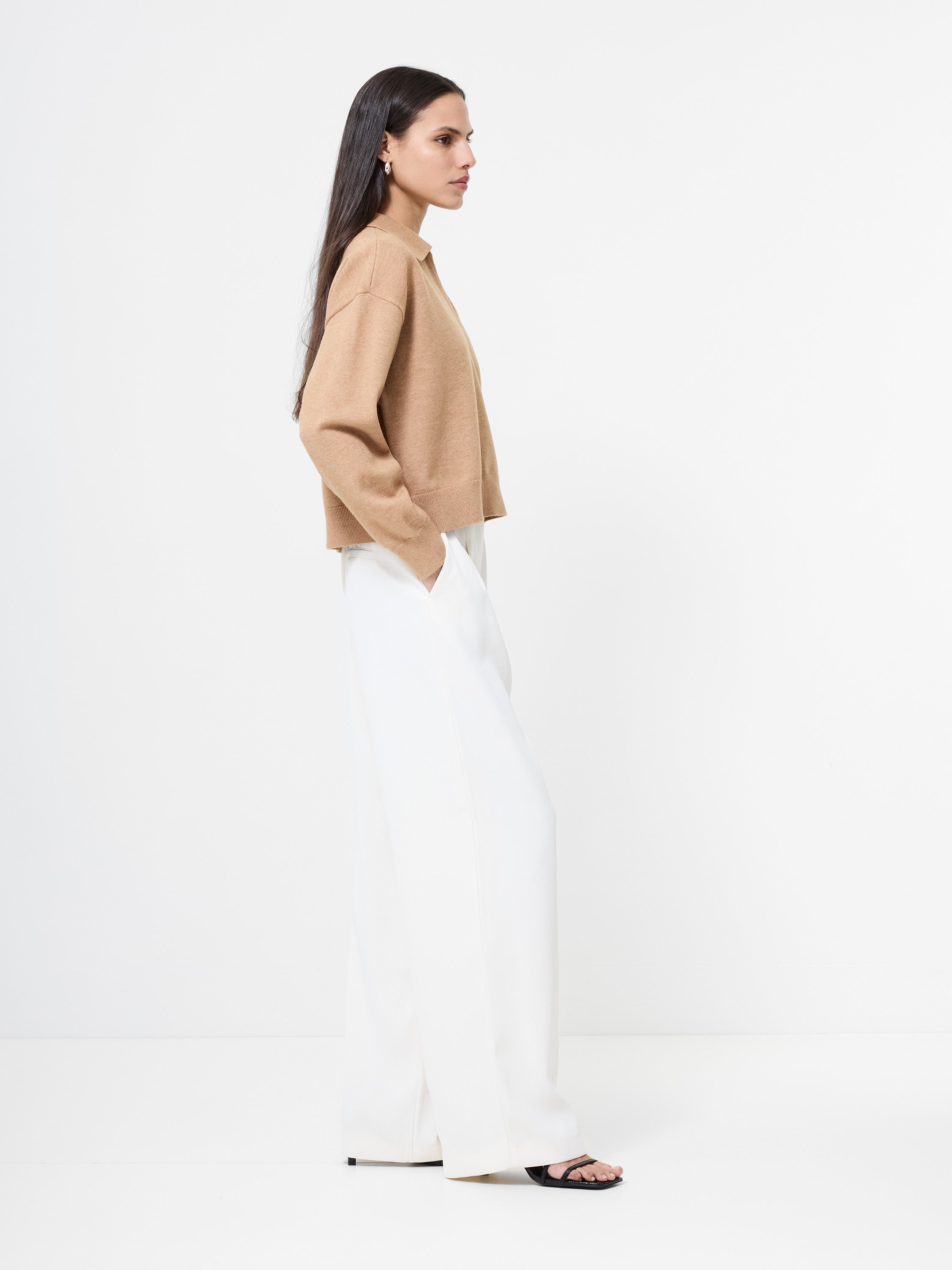 Sloane Knit Collared Pullover