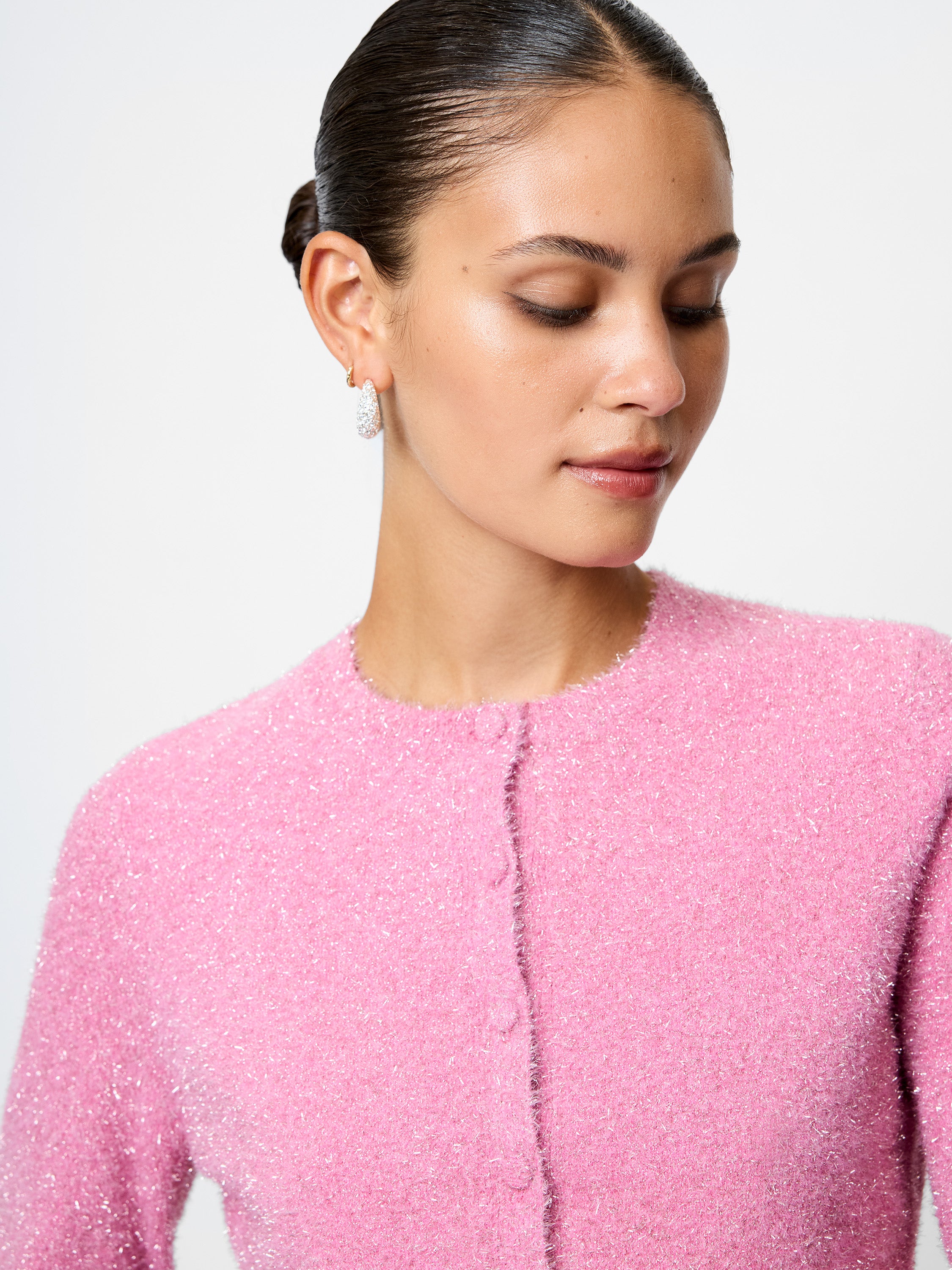 Tinsel Knit Cardigan
